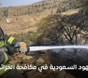 جهود السعودية في مكافحة الحرائق