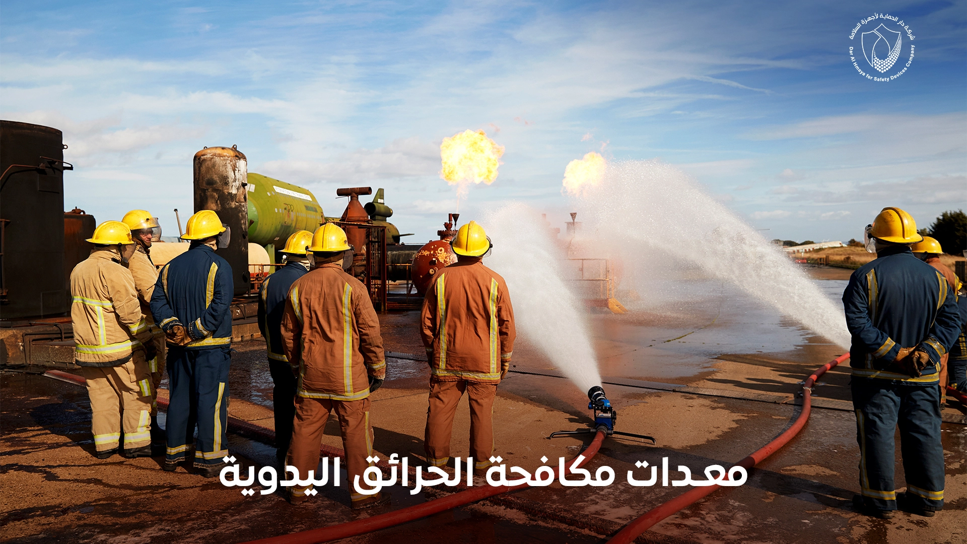 معدات مكافحة الحرائق اليدوية