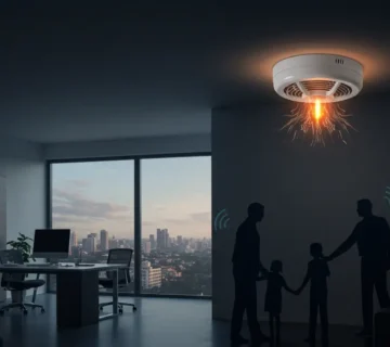 أهمية كاشف الدخان درعك الأول للحماية من الحرائق