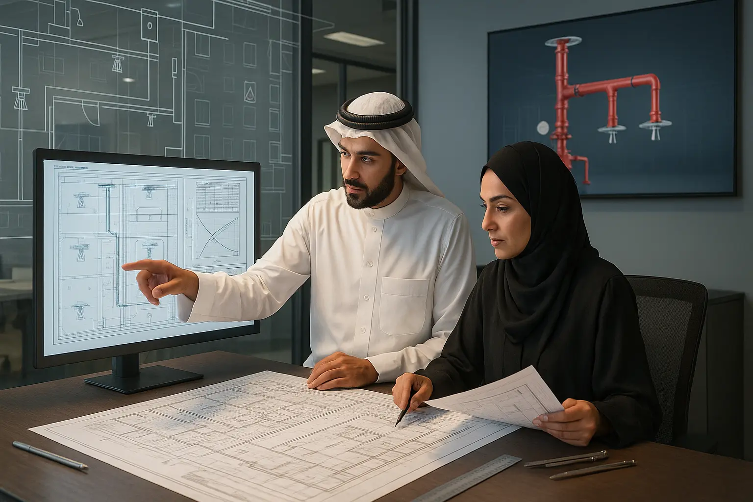 دورة تصميم أنظمة مكافحة الحريق: دليلك الشامل لتأمين المستقبل