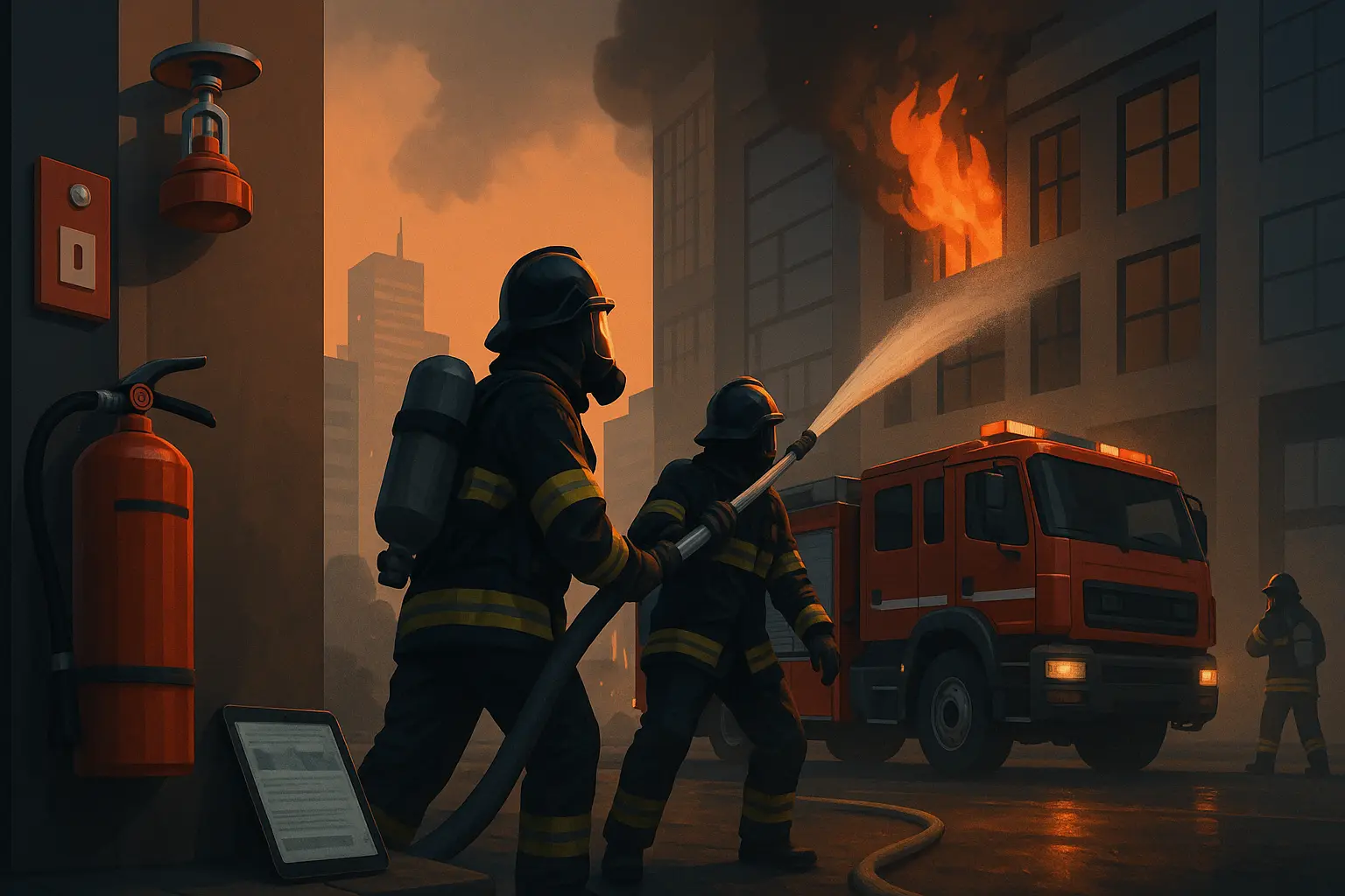 صحيفة الحريق صوت التوعية والسلامة في المملكة