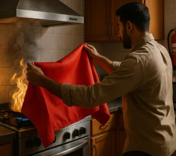 كل ما تحتاج معرفته عن بطانية إخماد الحريق دليلك الكامل من دار الحماية