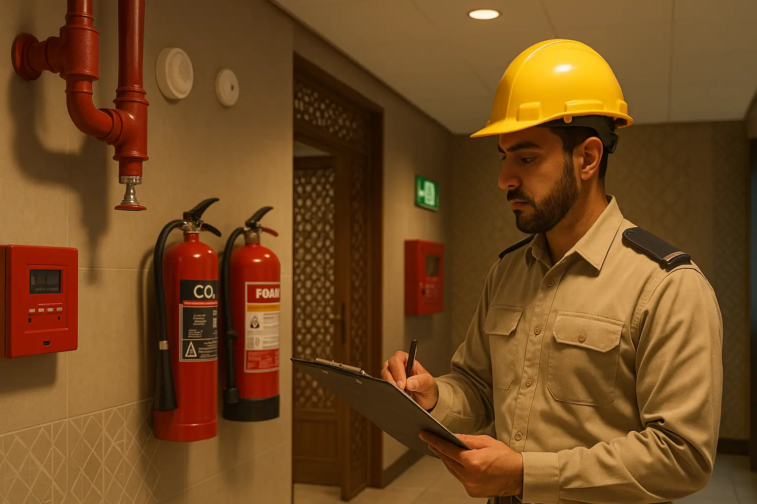 مكافحة الحريق في السعودية دليلك الشامل من دار الحماية لأنظمة الأمن والسلامة