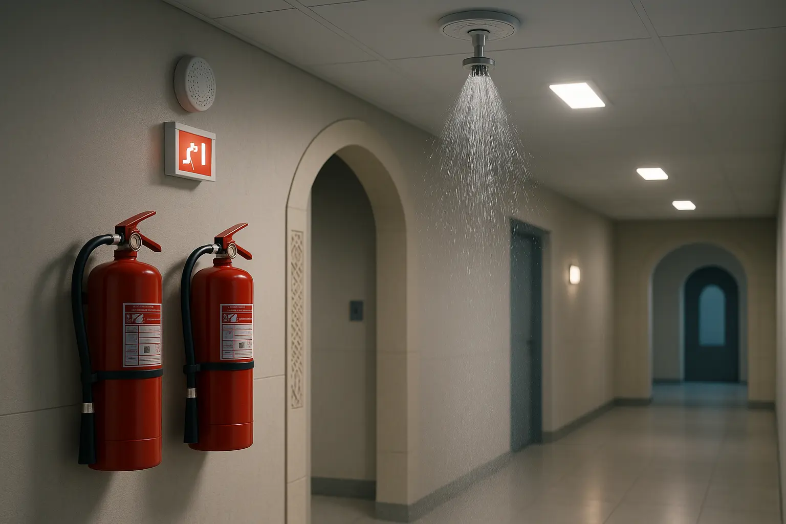 إخماد الحريق في السعودية