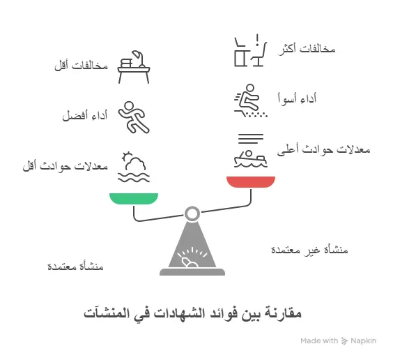 تعزيز سلامة الموظفين وتقليل المخاطر