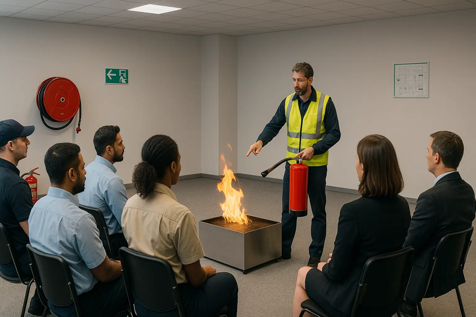 دورة إطفاء الحريق في السعودية