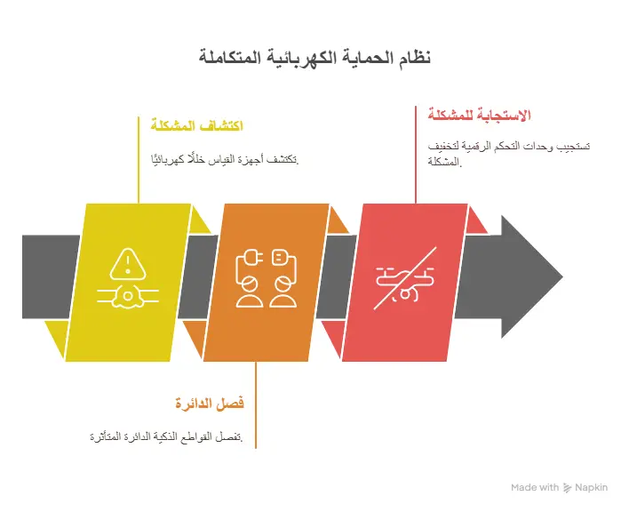 كيف يتم تطبيق أنظمة الحماية الكهربائية في المشاريع السعودية؟