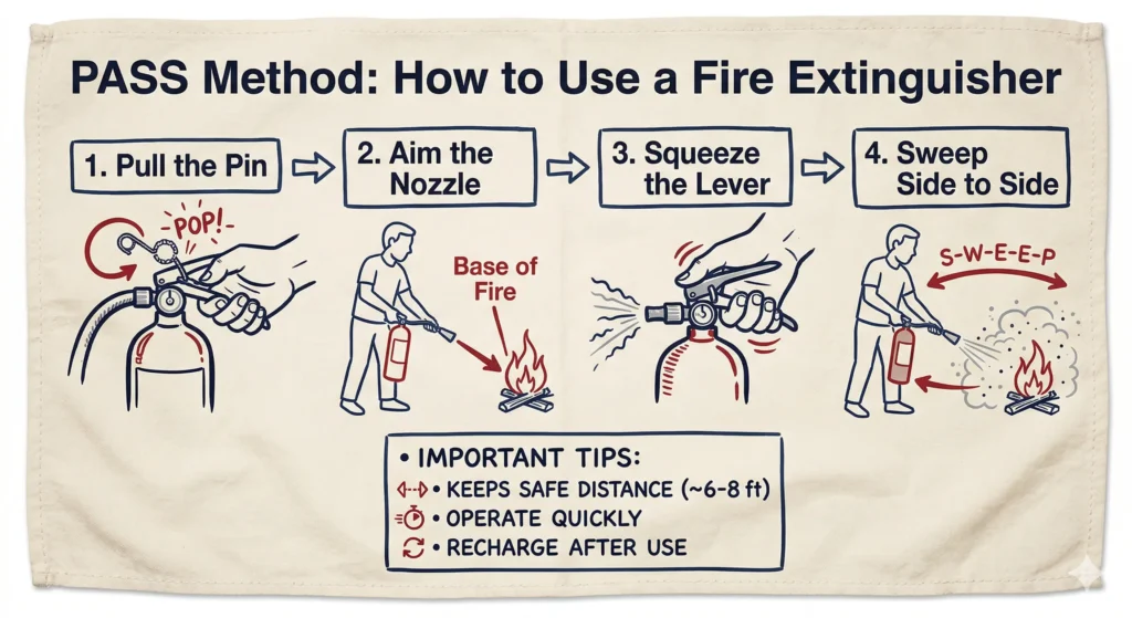 How to Use an Electrical Fire Extinguisher Safely