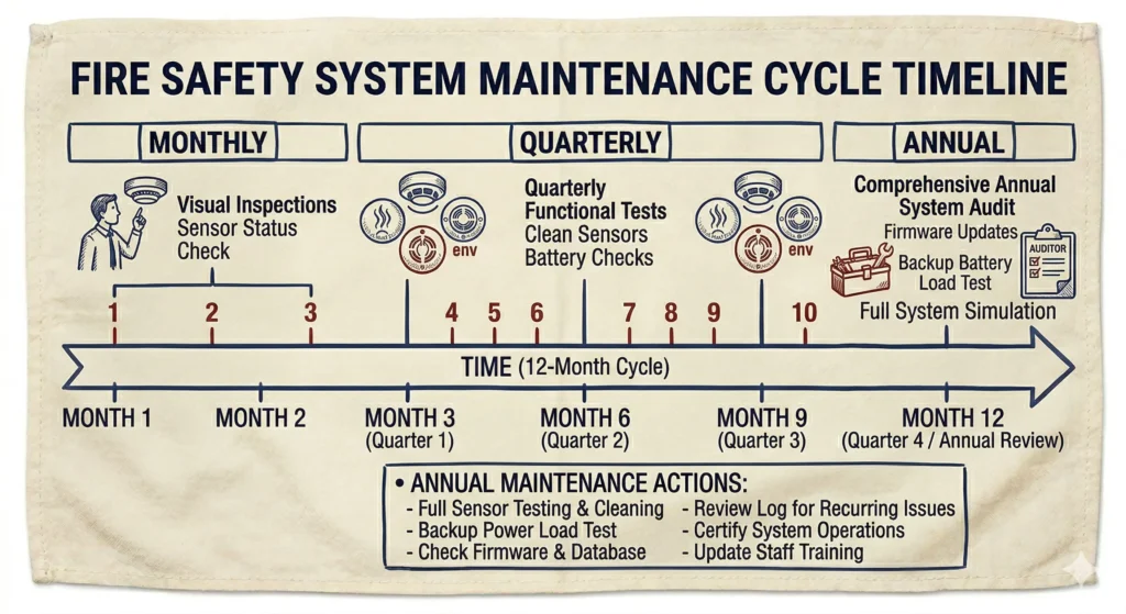 Scheduled Testing and Performance Checks