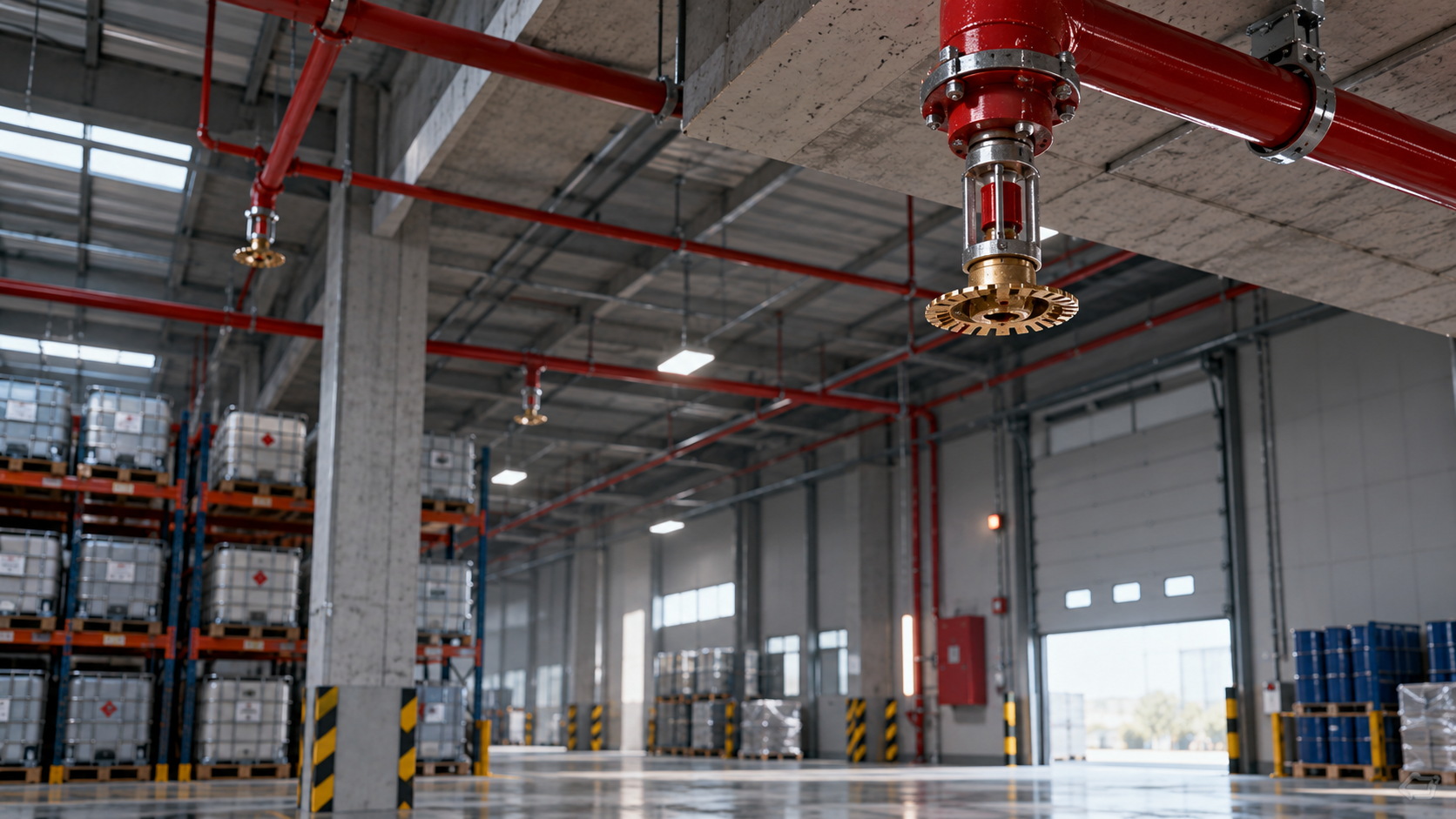 Foam Water Sprinkler System How It Works and Where It Is Used