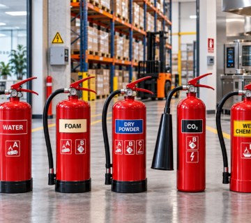 Types of Fire Extinguishers and Their Uses